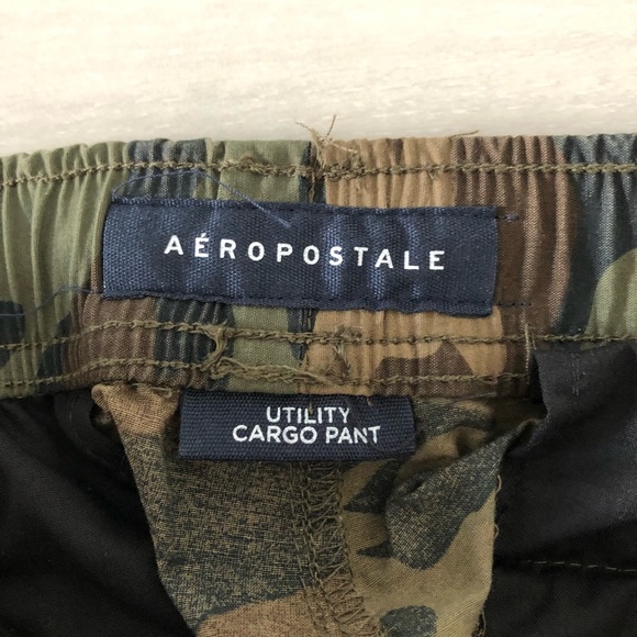Aeropostale Utility Pant Cargo Camo Sz XS - Picture 5 of 6